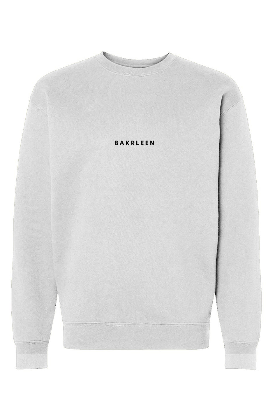 BakrLeen Heavyweight Crewneck Sweatshirt - White