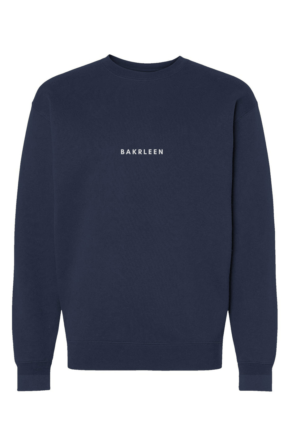 BakrLeen Heavyweight Crewneck Sweatshirt - Navy
