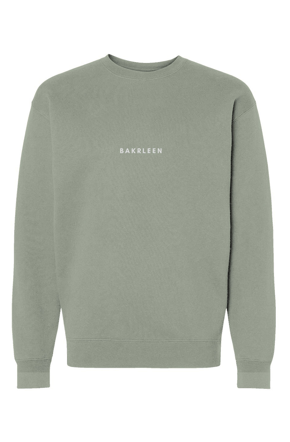 BakrLeen Heavyweight Crewneck Sweatshirt - Sage Gr
