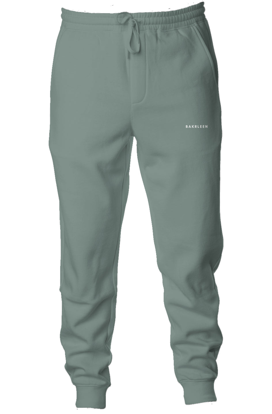 BakrLeen Pigment Dyed Fleece Joggers - Alpine Gree