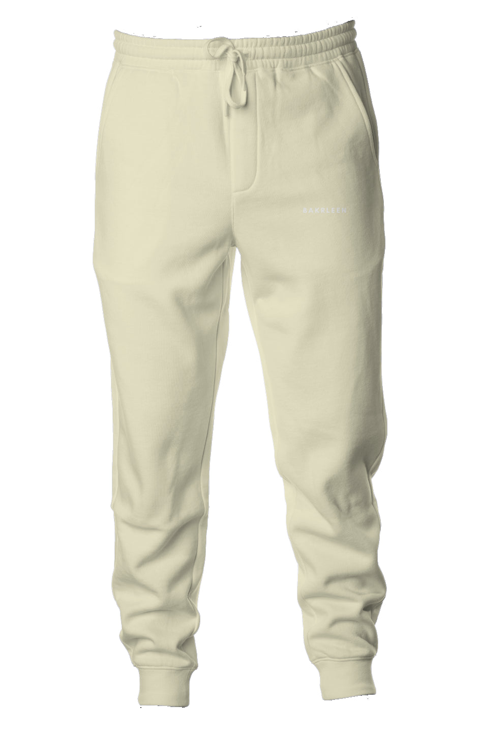 BakrLeen Midweight Fleece Joggers - Ivory