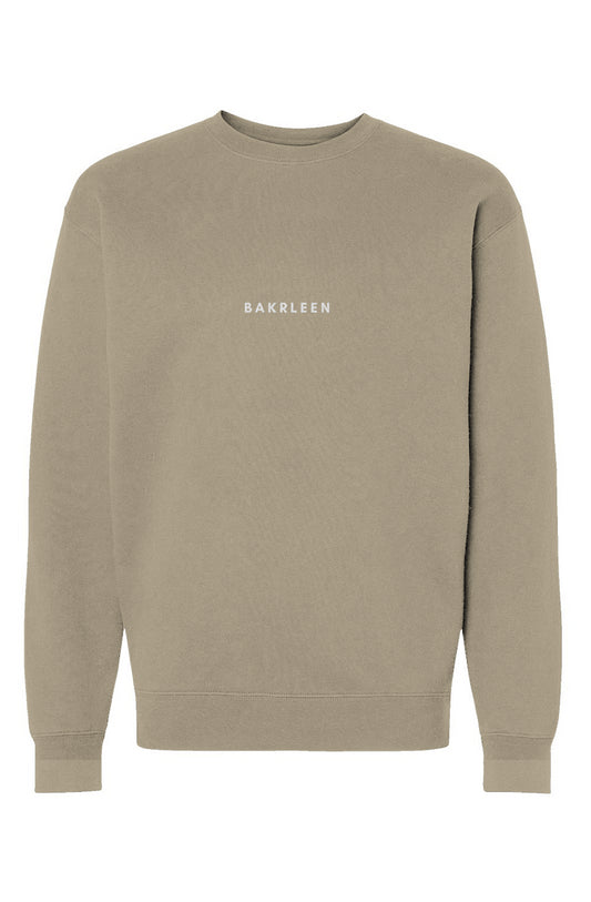 BakrLeen Heavyweight Crewneck Sweatshirt - Sandsto