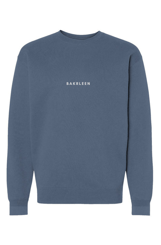 BakrLeen Heavyweight Crewneck Sweatshirt - Storm B