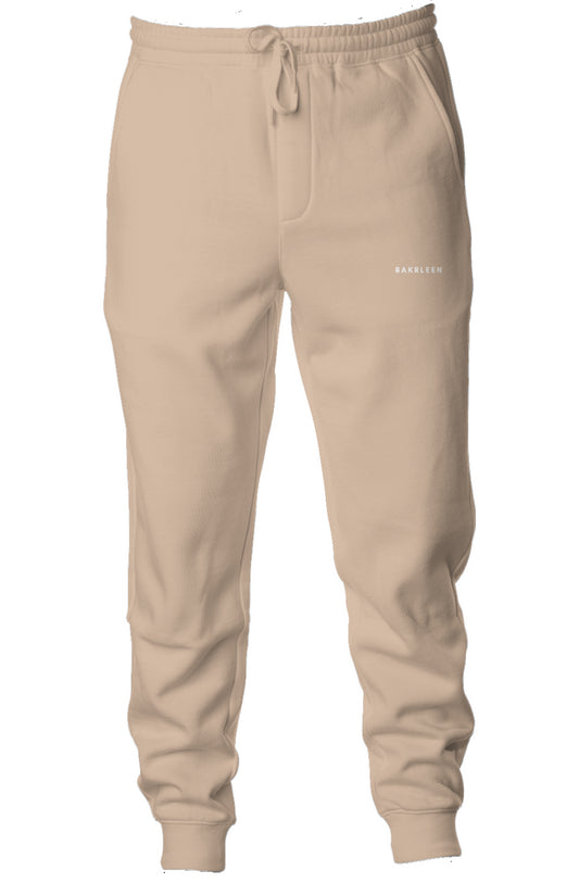 BakrLeen Pigment Dyed Fleece Joggers - Sandstone